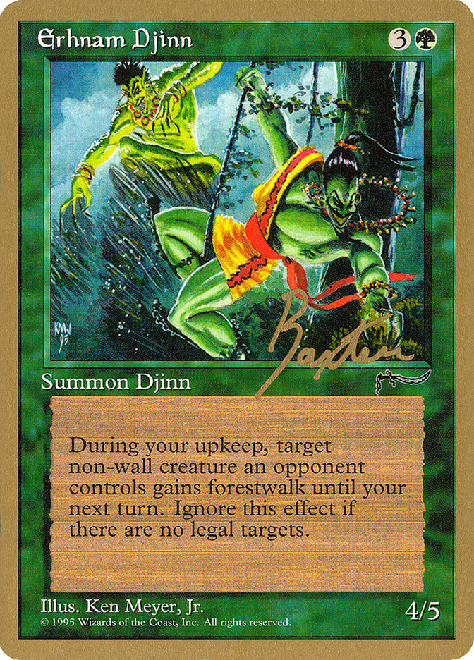 Erhnam Djinn (George Baxter) [Pro Tour Collector Set] | Total Play