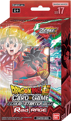 Starter Deck [DBS-SD17] - Red Rage | Total Play