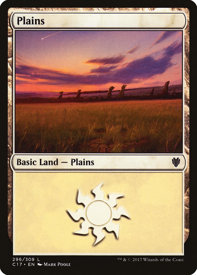 Plains (296) [Commander 2017] | Total Play