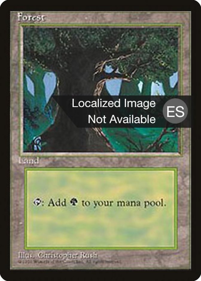 Forest (C) [Fourth Edition (Foreign Black Border)] | Total Play