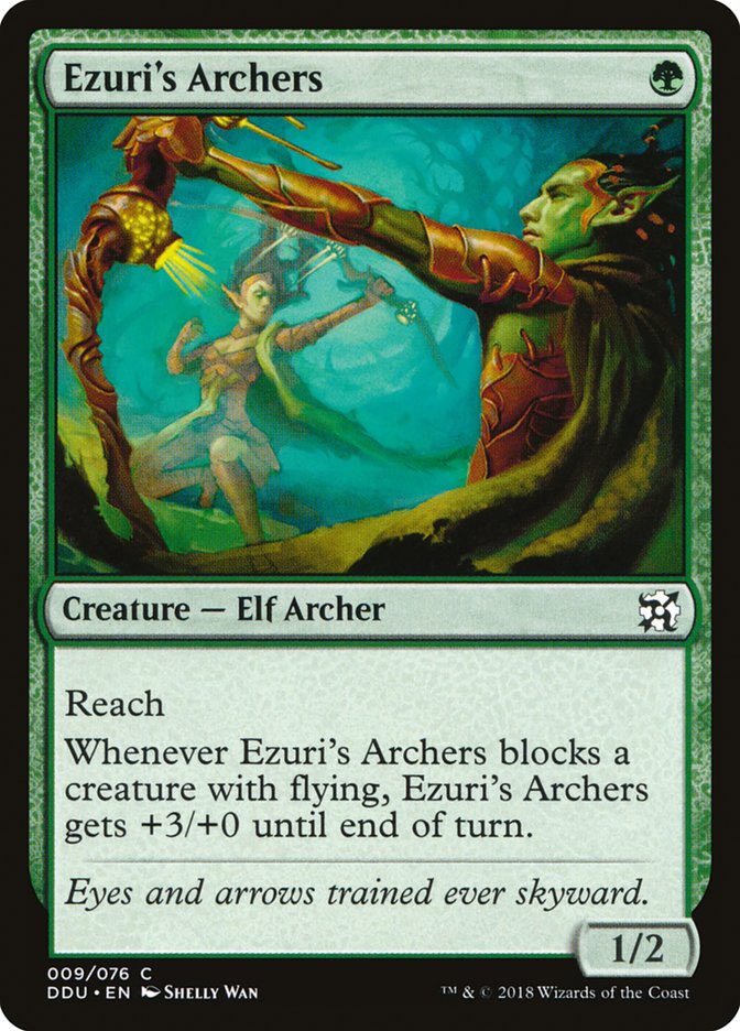 Ezuri's Archers [Duel Decks: Elves vs. Inventors] | Total Play