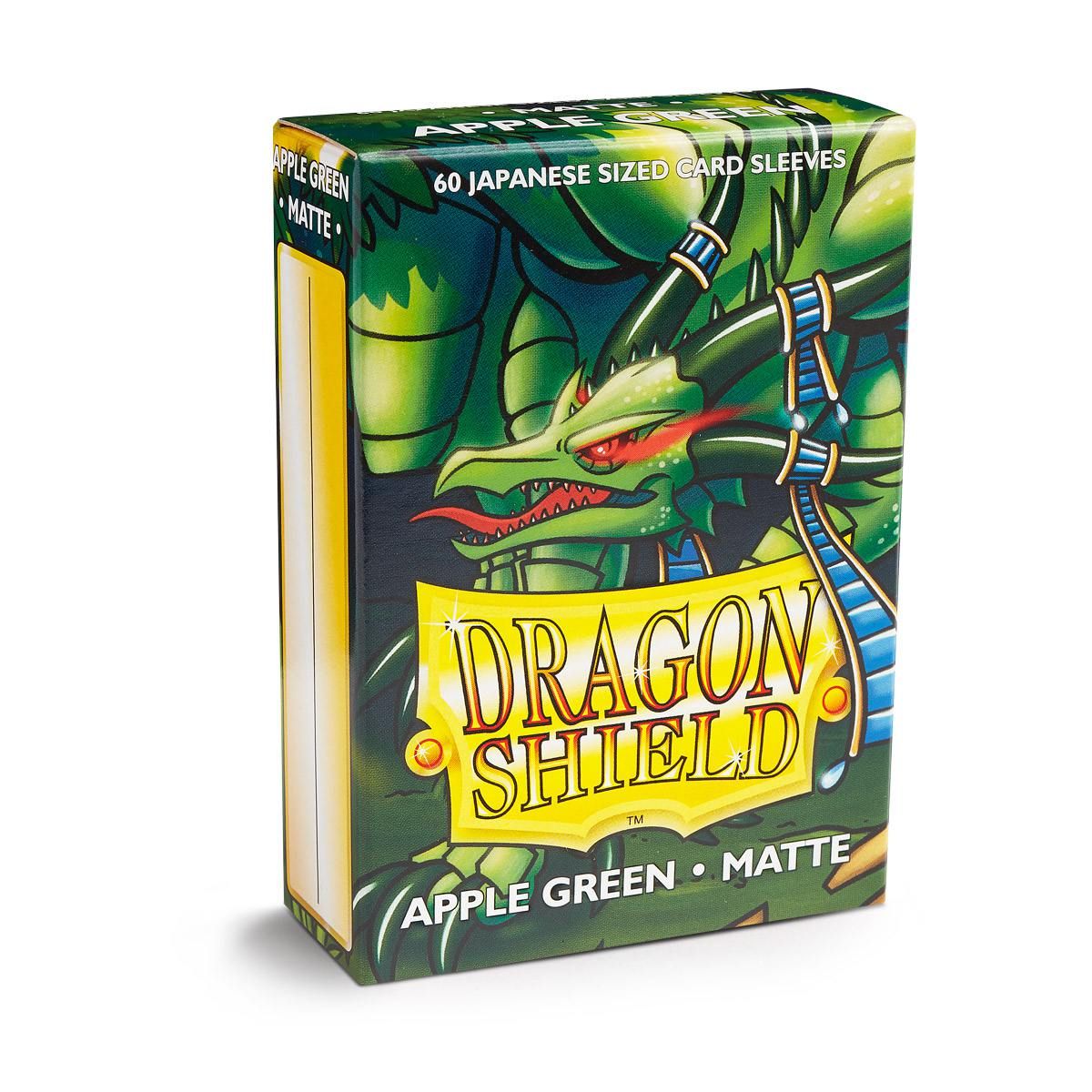 Dragon Shield: Japanese Size 60ct Sleeves - Apple Green (Matte) | Total Play