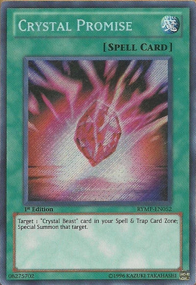 Crystal Promise [RYMP-EN052] Secret Rare | Total Play