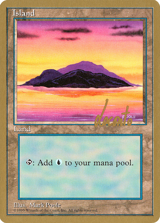 Island (ml368) (Michael Loconto) [Pro Tour Collector Set] | Total Play