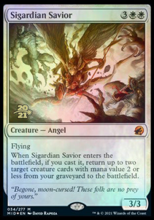 Sigardian Savior [Innistrad: Midnight Hunt Prerelease Promos] | Total Play