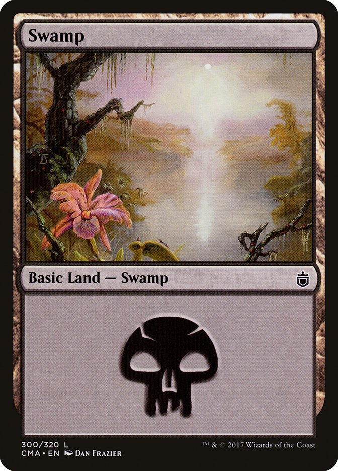 Swamp (300) [Commander Anthology] | Total Play