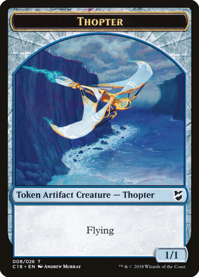 Thopter Token (008/026) [Commander 2018 Tokens] | Total Play