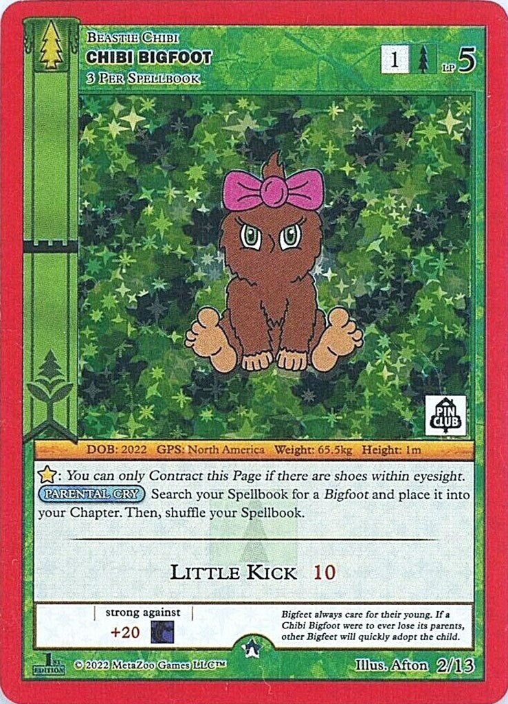 Chibi Bigfoot (2/13) [Cryptid Nation: Wilderness Mystery Collection] | Total Play