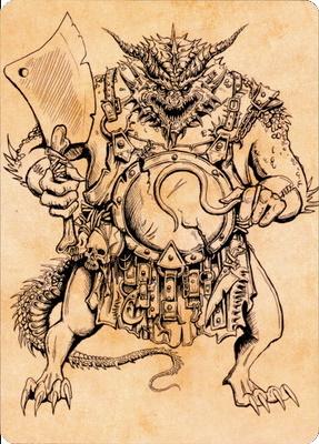 Thrakkus the Butcher Art Card [Commander Legends: Battle for Baldur's Gate Art Series] | Total Play