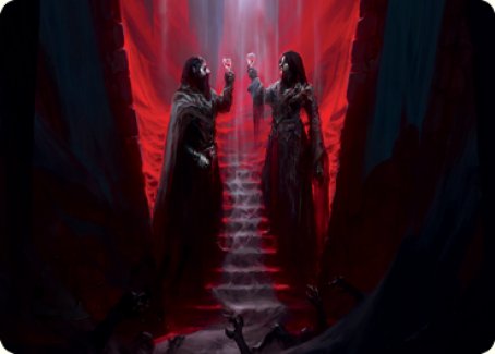 Vampires' Vengeance Art Card [Innistrad: Crimson Vow Art Series] | Total Play