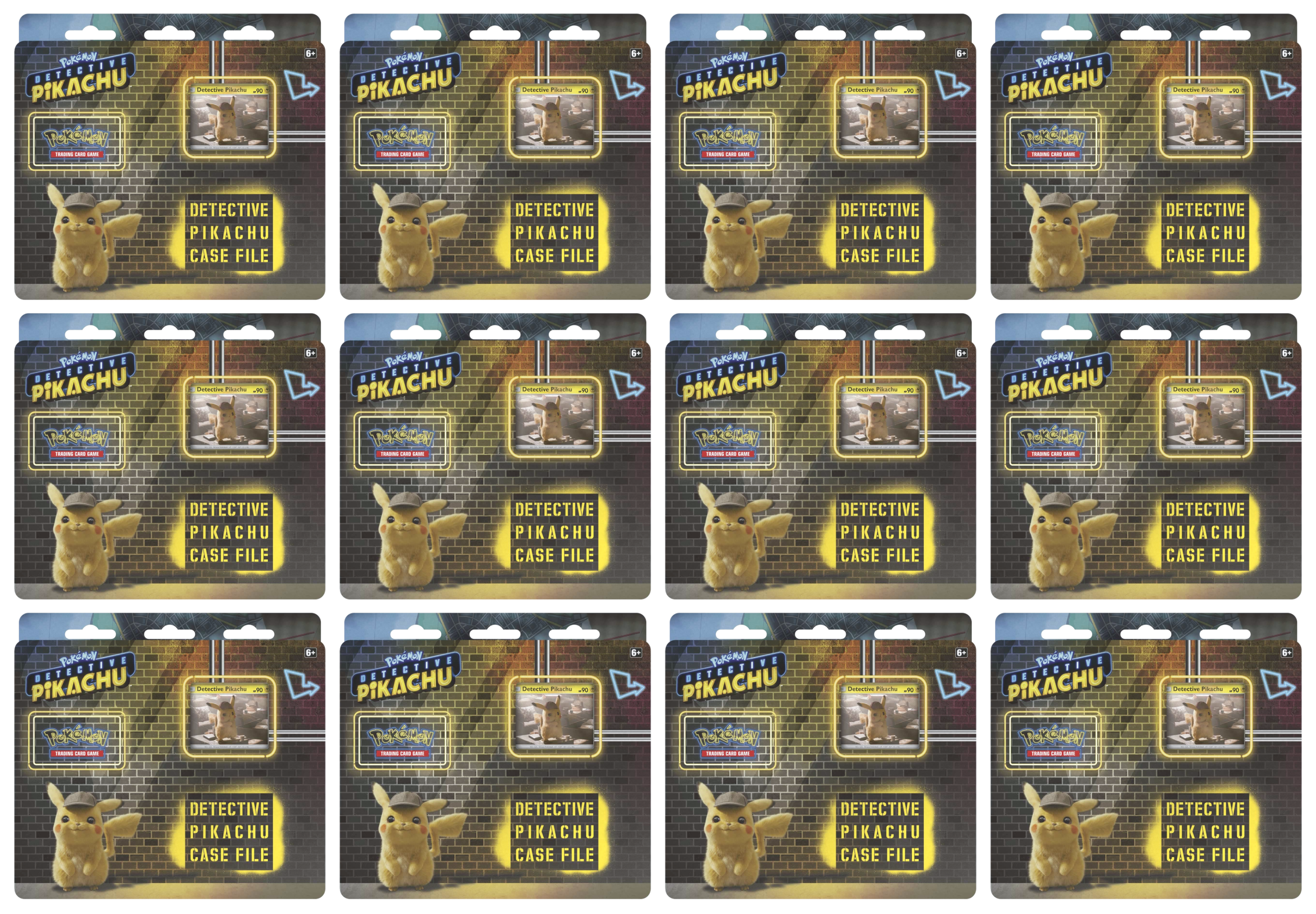 Detective Pikachu Case File Display | Total Play