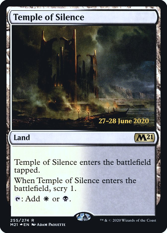 Temple of Silence [Core Set 2021 Prerelease Promos] | Total Play