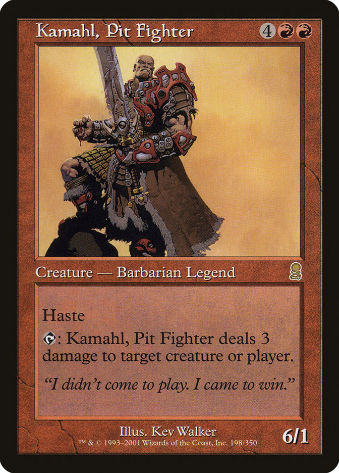 Kamahl, Pit Fighter [Odyssey] | Total Play