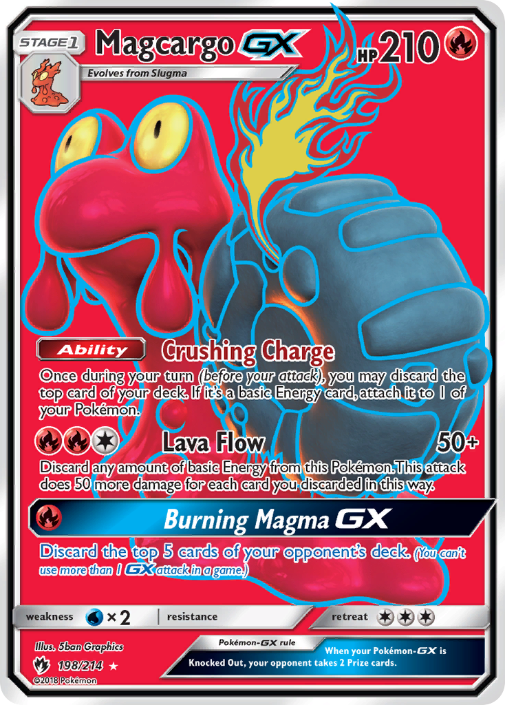 Magcargo GX (198/214) [Sun & Moon: Lost Thunder] | Total Play