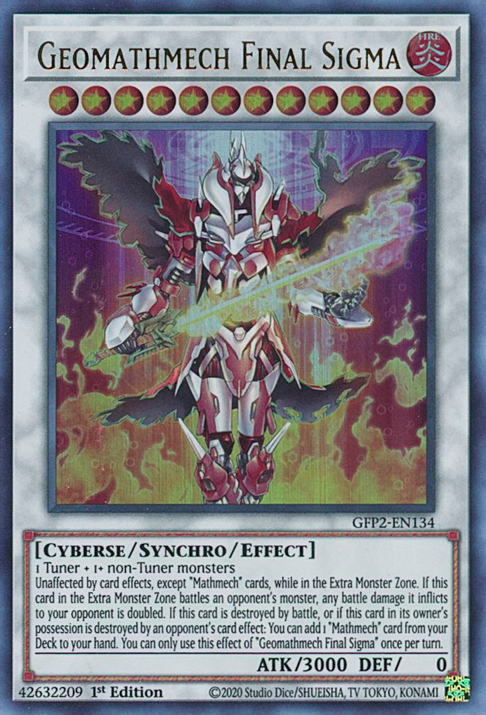Geomathmech Final Sigma [GFP2-EN134] Ultra Rare | Total Play