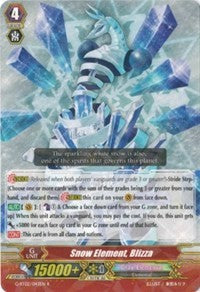 Snow Element, Blizza (G-BT02/043EN) [Soaring Ascent of Gale & Blossom] | Total Play