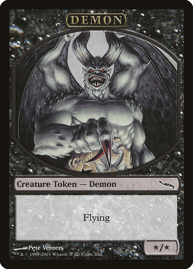 Demon Token [Magic Player Rewards 2003] | Total Play