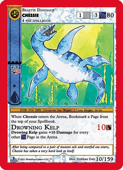 Chessie [Cryptid Nation: First Edition] | Total Play