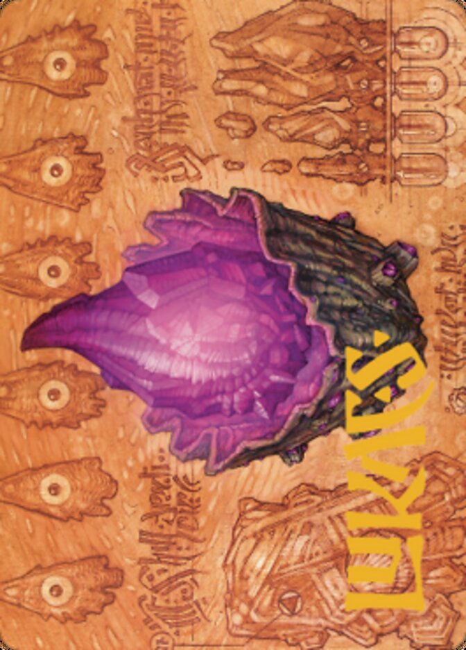 Thorn of Amethyst Art Card (Gold-Stamped Signature) [The Brothers' War Art Series] | Total Play