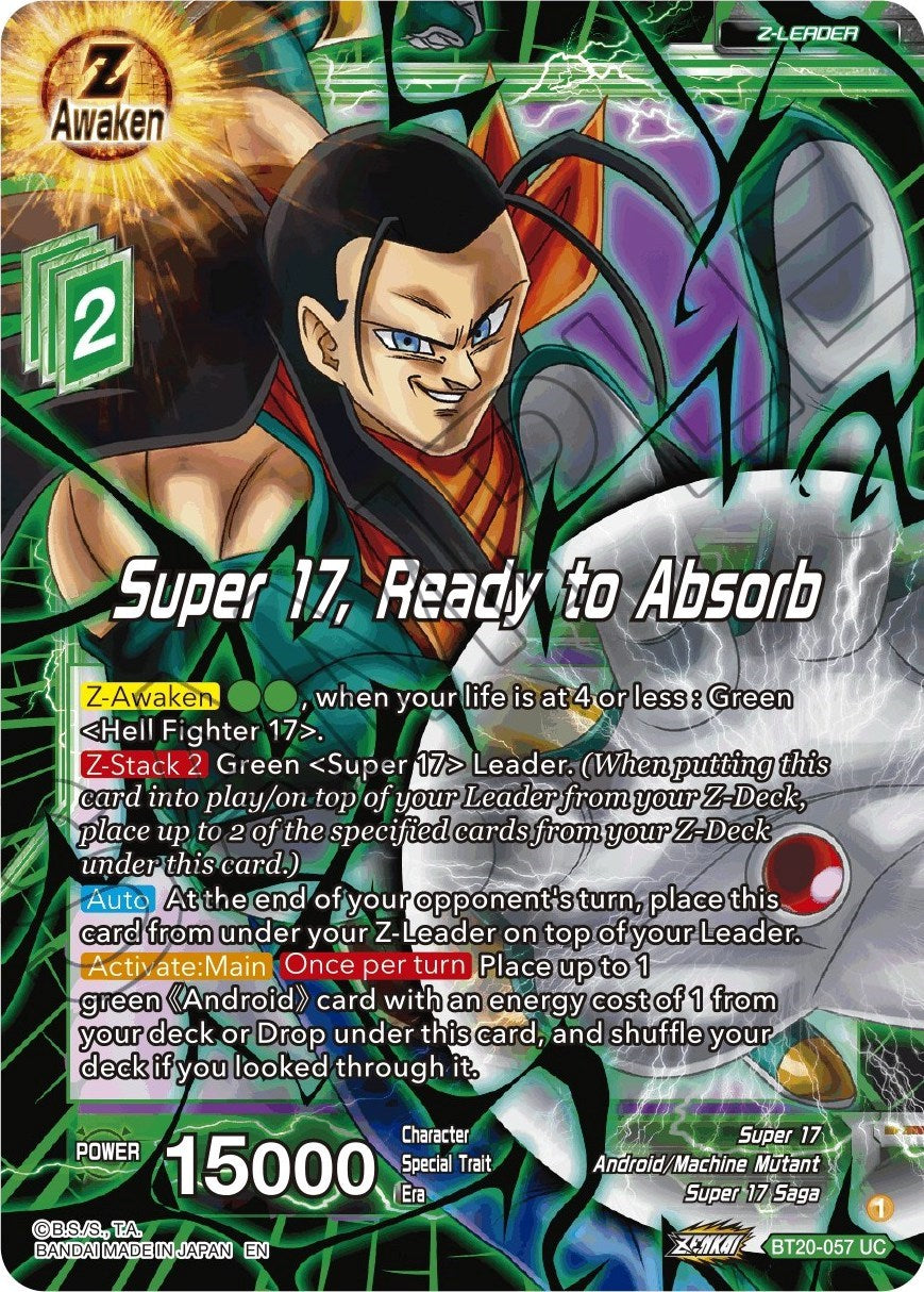 Super 17, Ready to Absorb (BT20-057) [Power Absorbed] | Total Play
