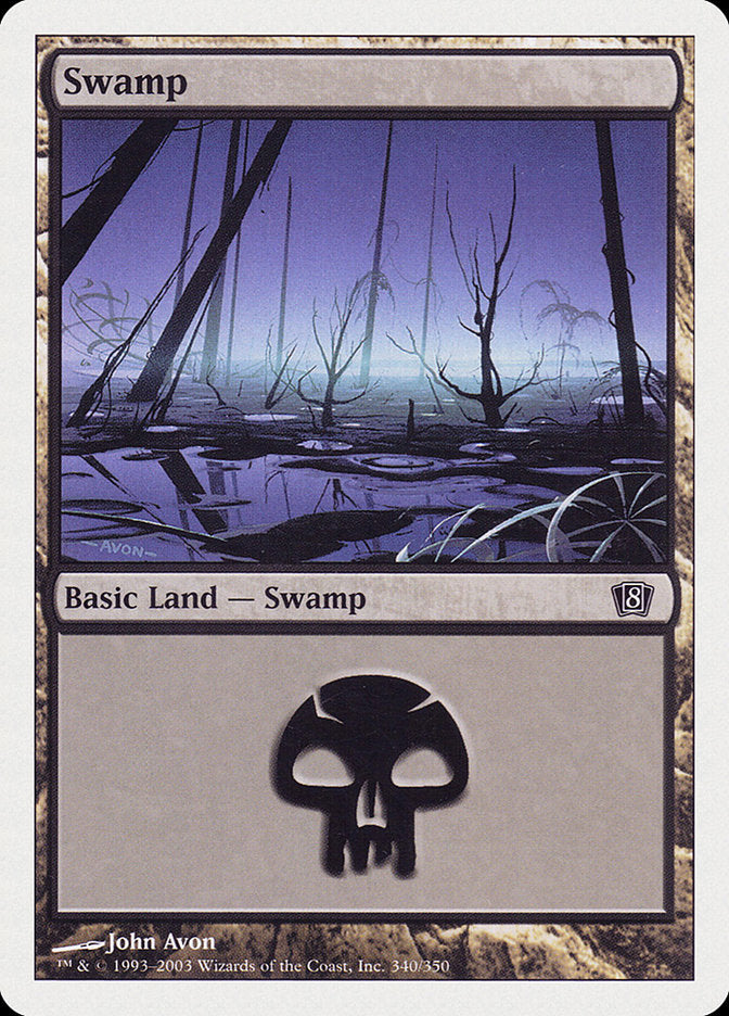 Swamp (340) [Eighth Edition] | Total Play