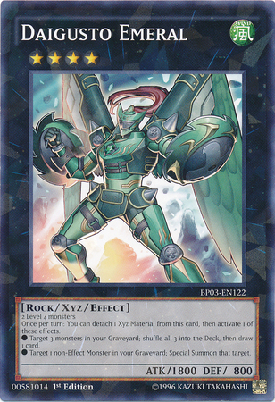 Daigusto Emeral [BP03-EN122] Shatterfoil Rare | Total Play