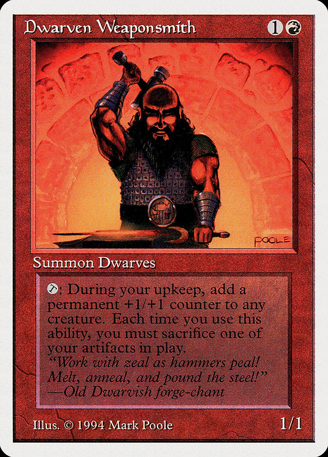 Dwarven Weaponsmith [Summer Magic / Edgar] | Total Play