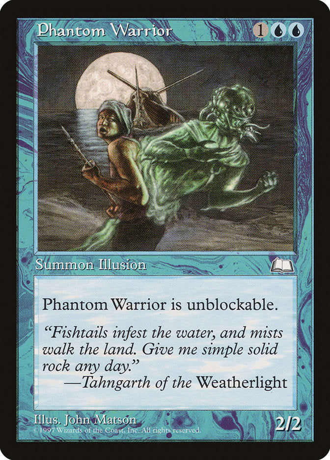 Phantom Warrior [Weatherlight] | Total Play