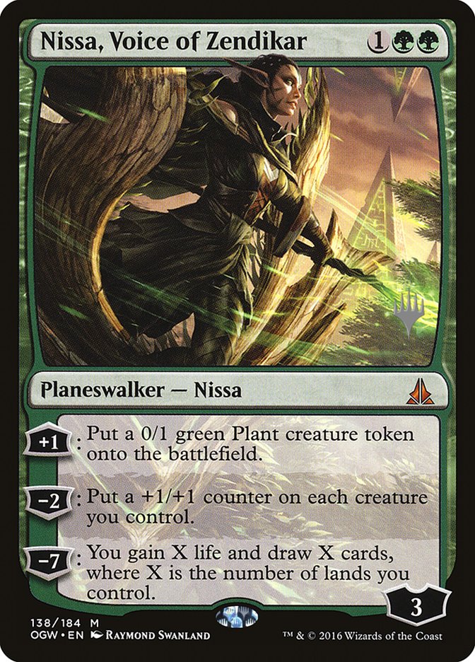 Nissa, Voice of Zendikar (Promo Pack) [Oath of the Gatewatch Promos] | Total Play