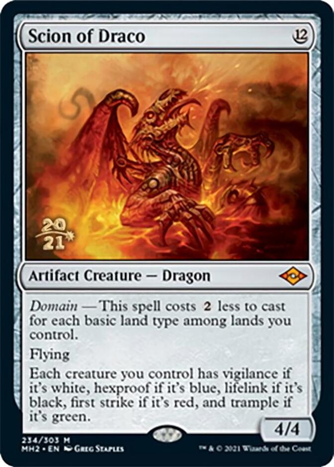 Scion of Draco [Modern Horizons 2 Prerelease Promos] | Total Play