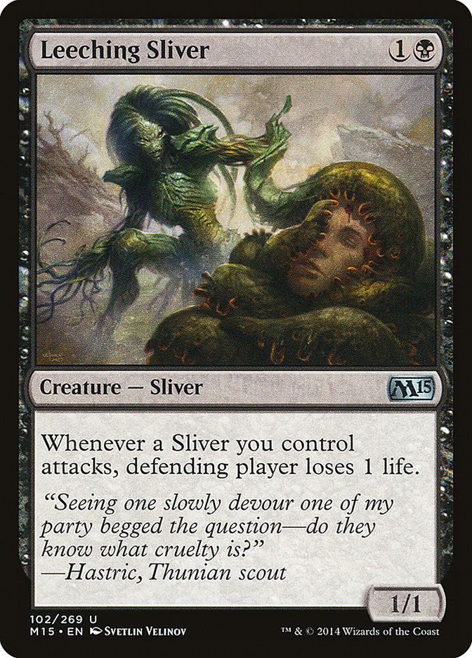 Leeching Sliver [Magic 2015] | Total Play