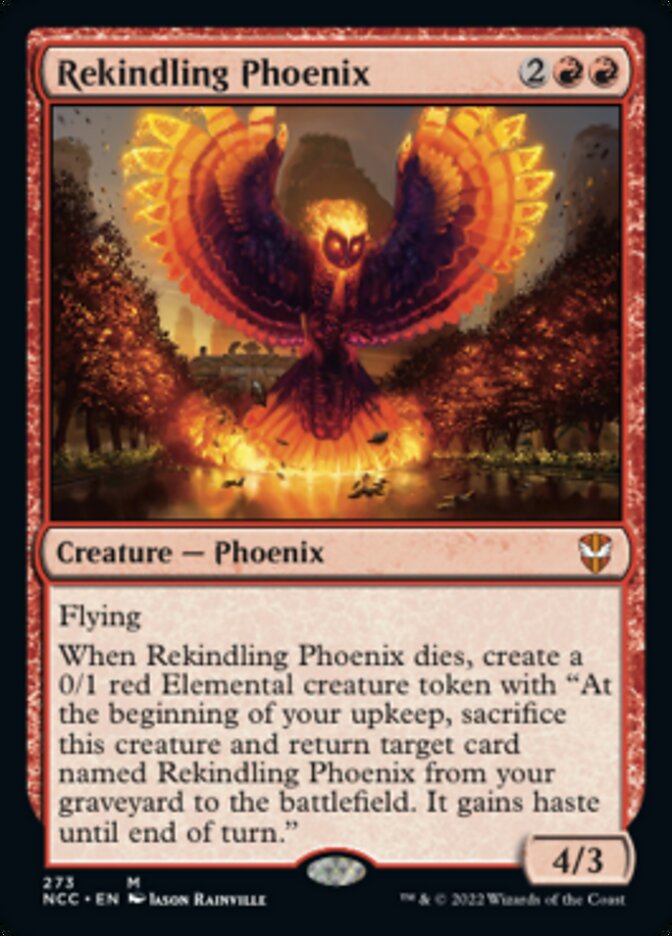 Rekindling Phoenix [Streets of New Capenna Commander] | Total Play