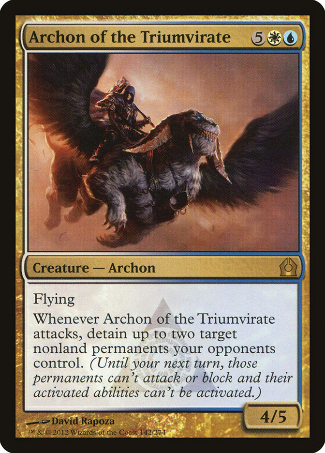 Archon of the Triumvirate [Return to Ravnica] | Total Play