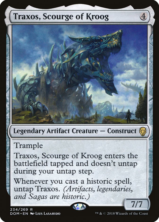 Traxos, Scourge of Kroog [Dominaria] | Total Play