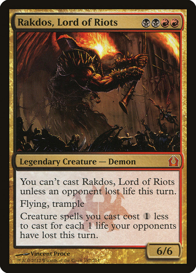 Rakdos, Lord of Riots [Return to Ravnica] | Total Play