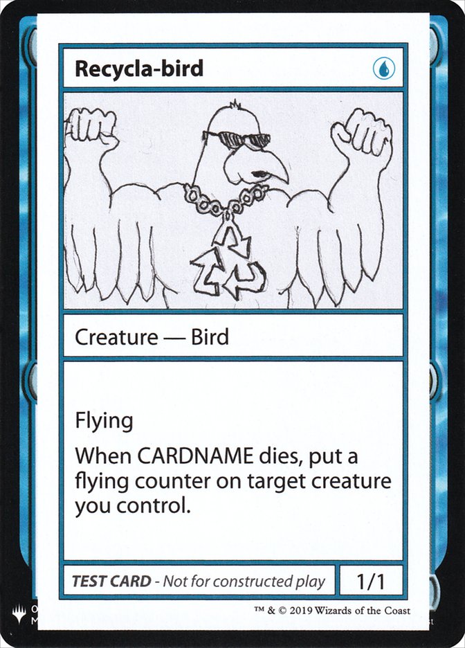 Recycla-bird [Mystery Booster Playtest Cards] | Total Play