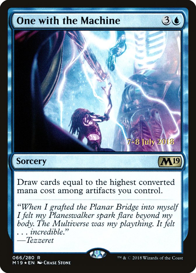 One with the Machine [Core Set 2019 Prerelease Promos] | Total Play