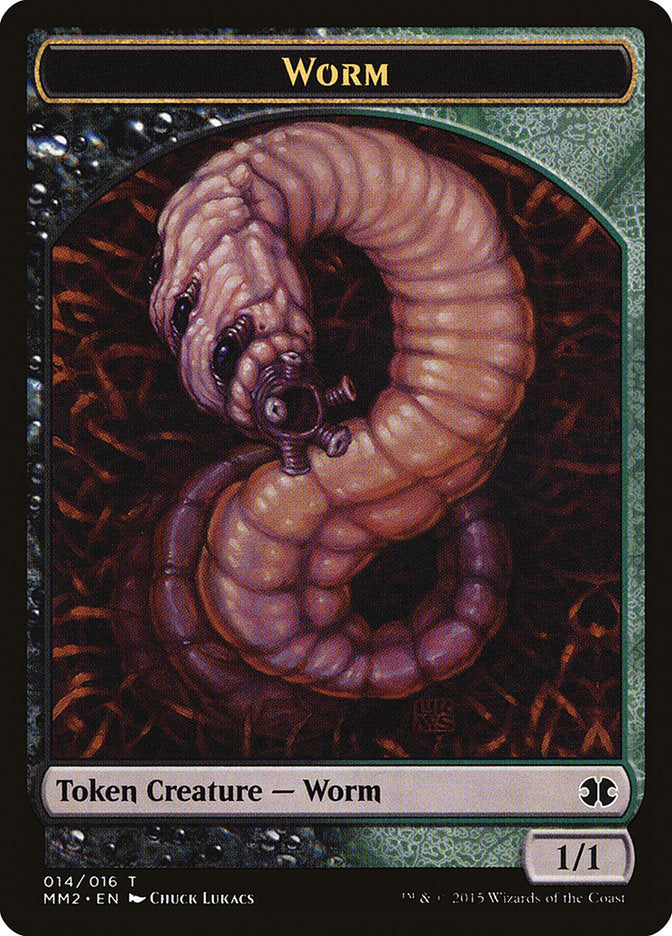 Worm Token [Modern Masters 2015 Tokens] | Total Play