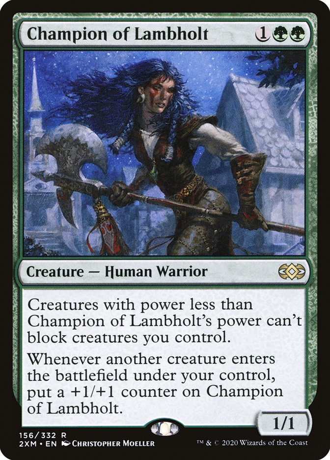 Champion of Lambholt [Double Masters] | Total Play