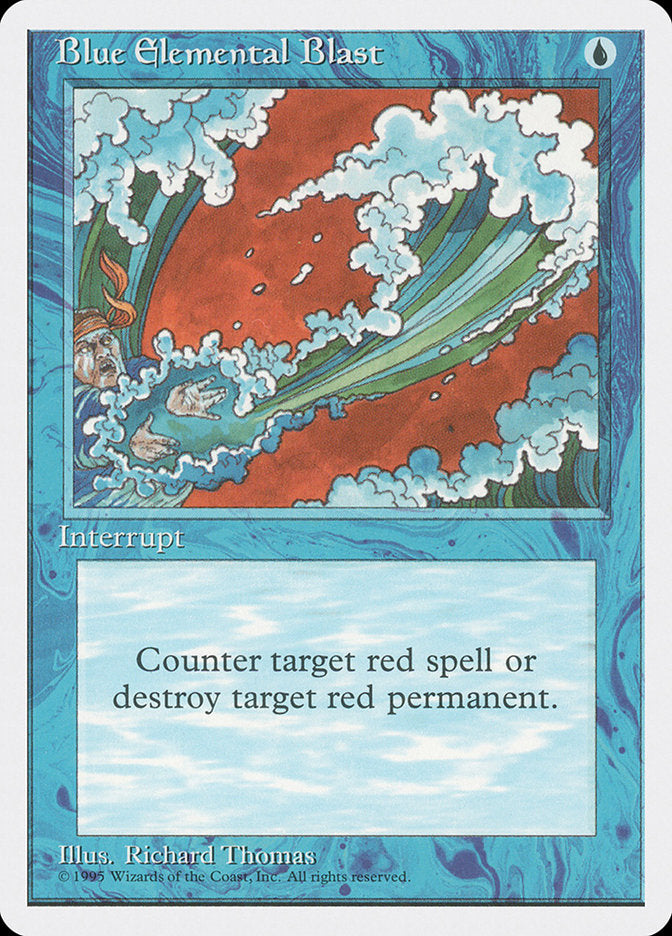 Blue Elemental Blast [Fourth Edition] | Total Play