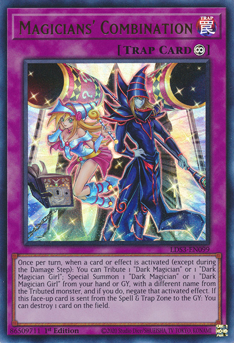 Magicians' Combination [LDS3-EN099] Ultra Rare | Total Play