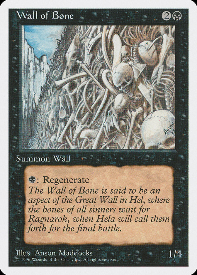 Wall of Bone [Introductory Two-Player Set] | Total Play