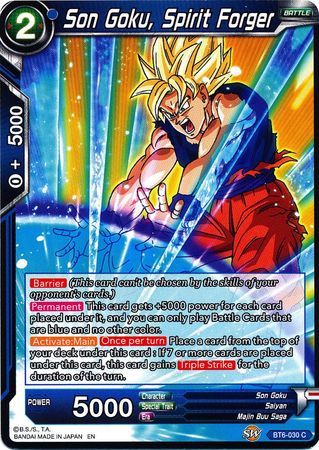 Son Goku, Spirit Forger (BT6-030) [Destroyer Kings] | Total Play