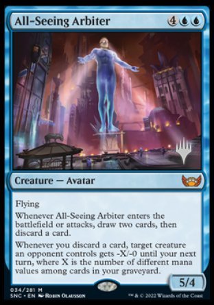 All-Seeing Arbiter (Promo Pack) [Streets of New Capenna Promos] | Total Play