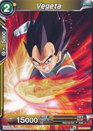 Vegeta (BT12-093) [Vicious Rejuvenation] | Total Play