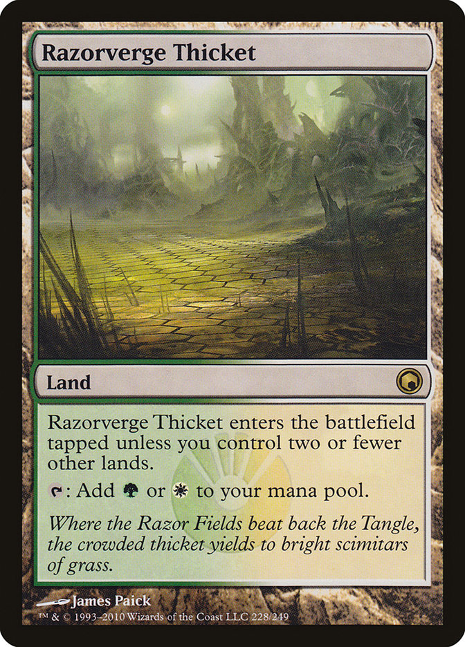 Razorverge Thicket [Scars of Mirrodin] | Total Play