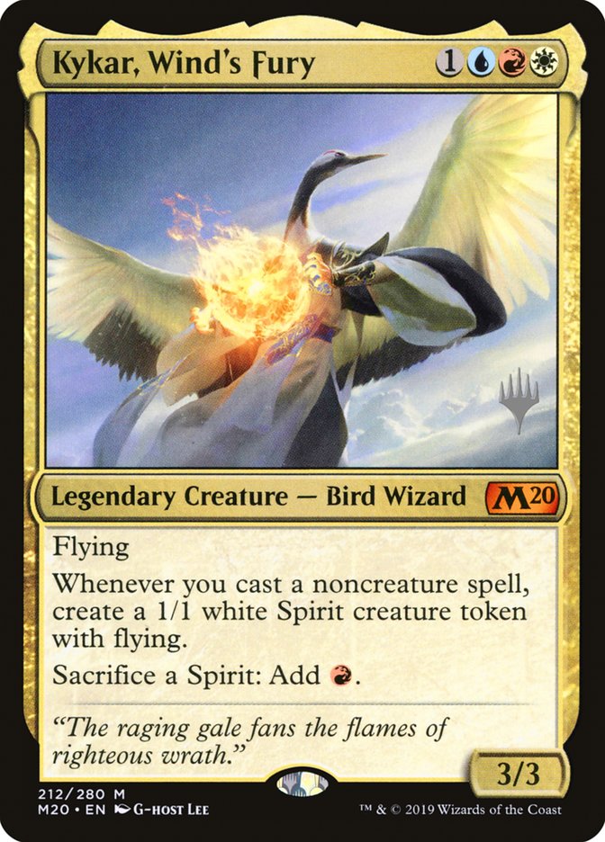 Kykar, Wind's Fury (Promo Pack) [Core Set 2020 Promos] | Total Play