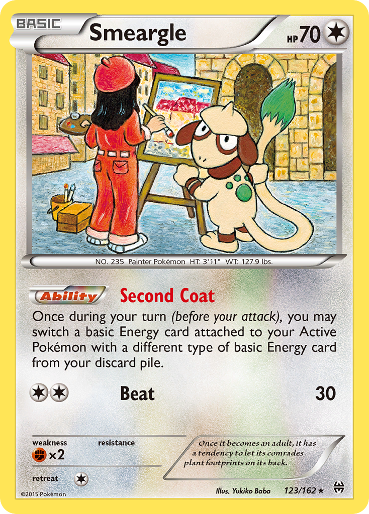 Smeargle (123/162) [XY: BREAKthrough] | Total Play