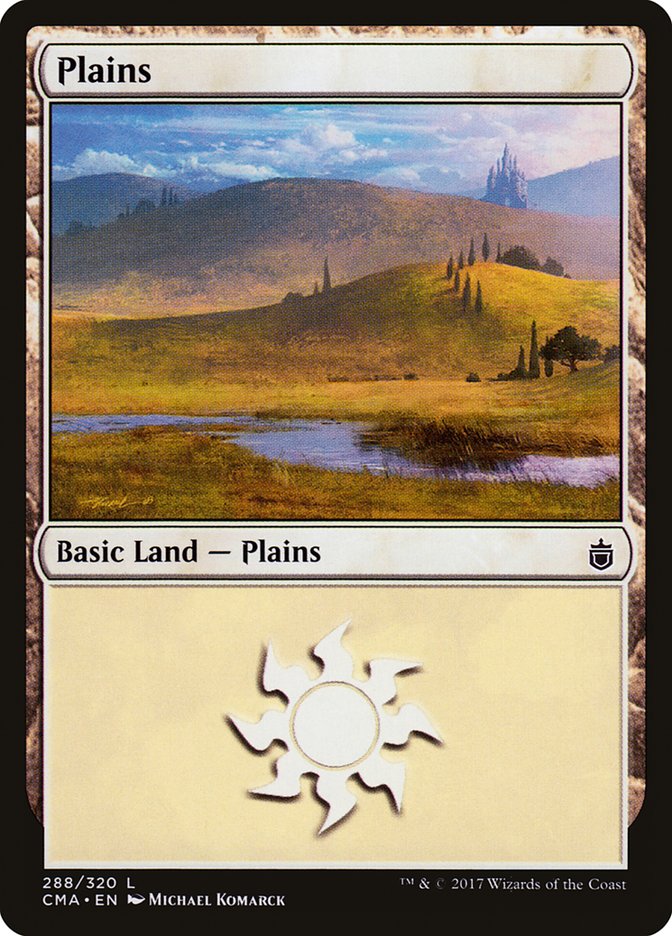 Plains (288) [Commander Anthology] | Total Play