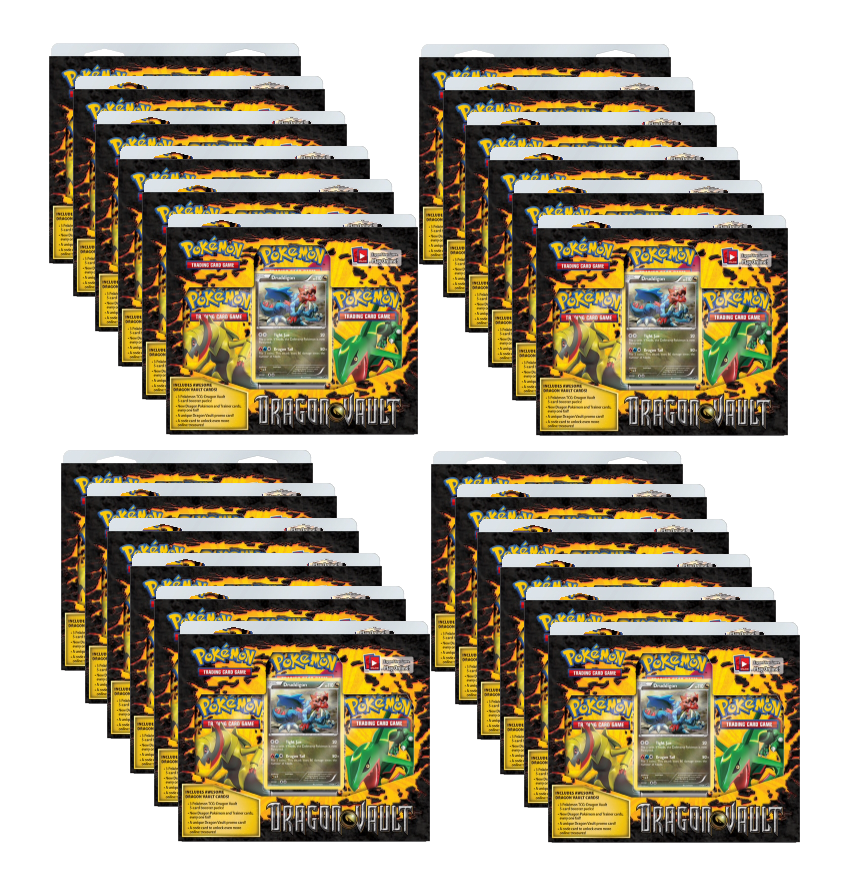 Dragon Vault - 3-Pack Blister Case | Total Play